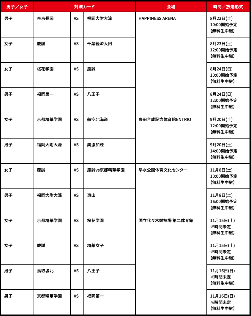 ABEMA配信予定