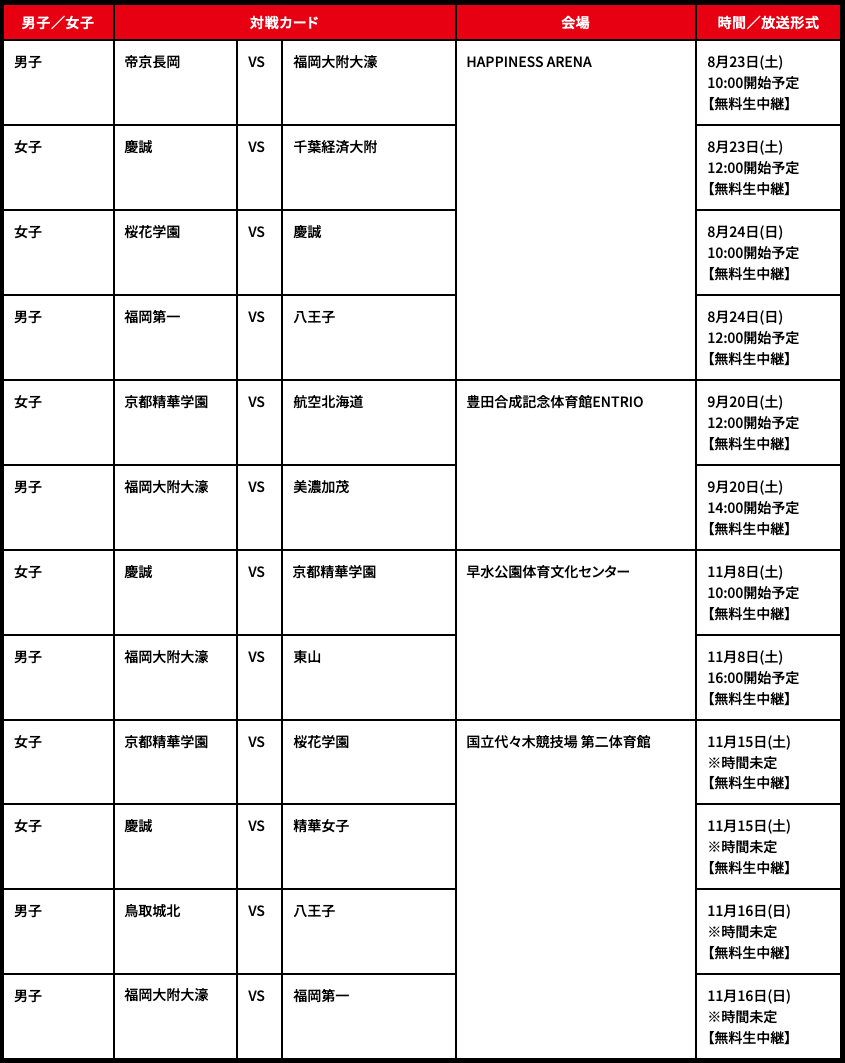 ABEMA配信予定