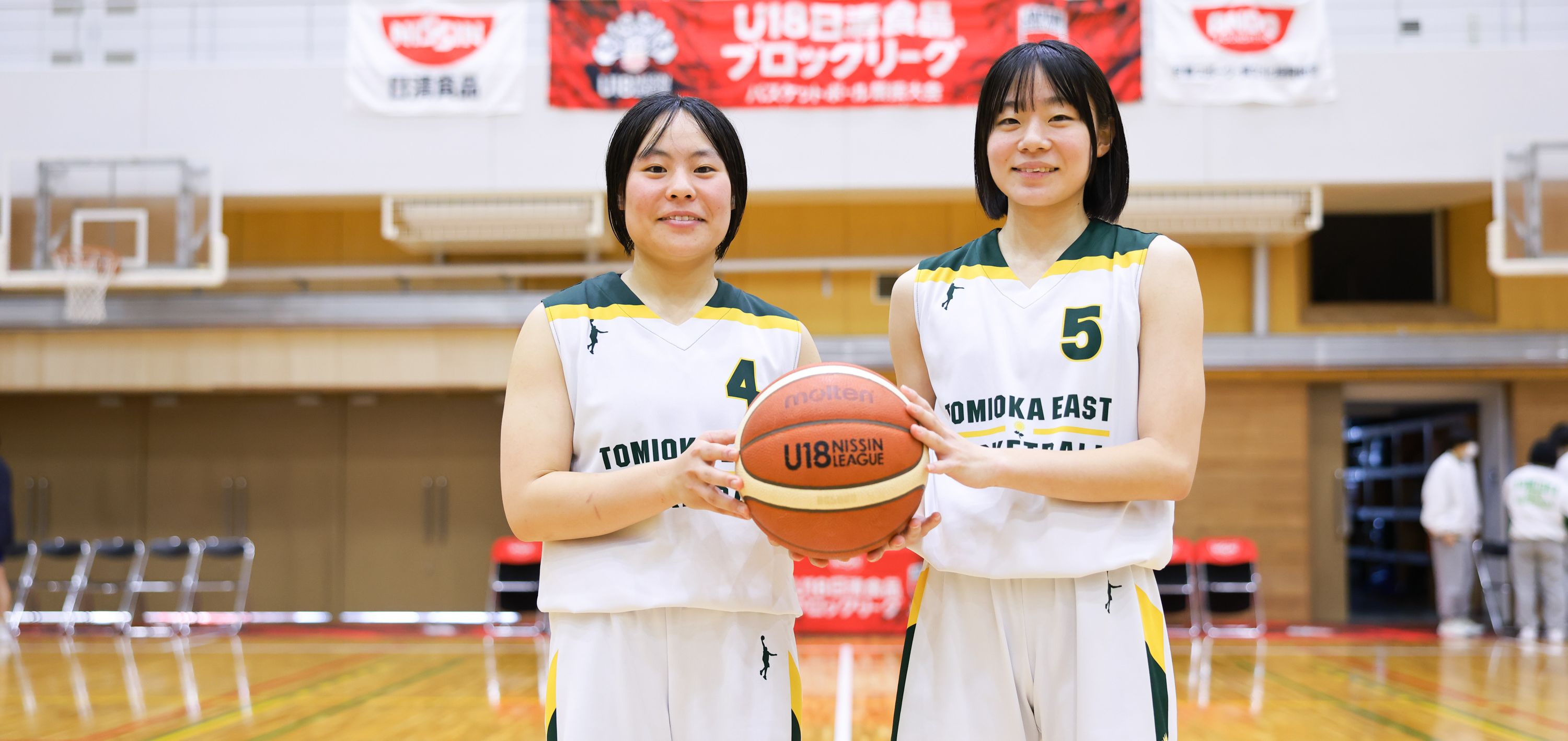 外川夢夏と川畑優月「気持ちだけは負けないように」県立富岡東（徳島県